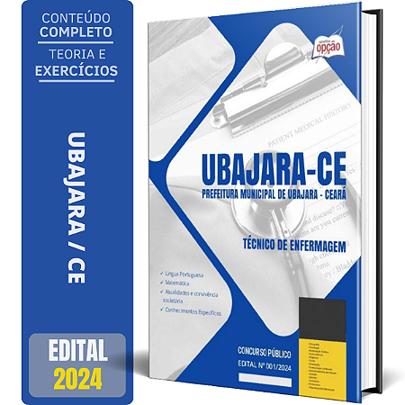 Apostila Prefeitura de Ubajara CE 2024 - Técnico de Enfermagem