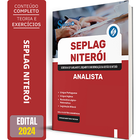 Apostila SEPLAG Niterói RJ 2024 - Analista - Comum aos Cargos