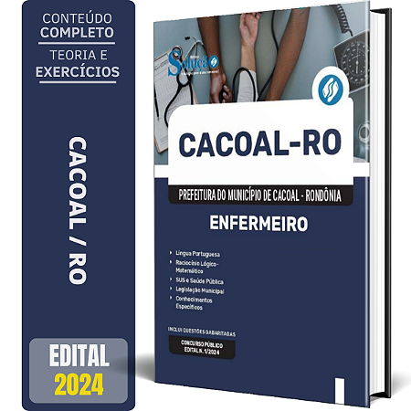 Apostila Prefeitura de Cacoal RO 2024 - Enfermeiro