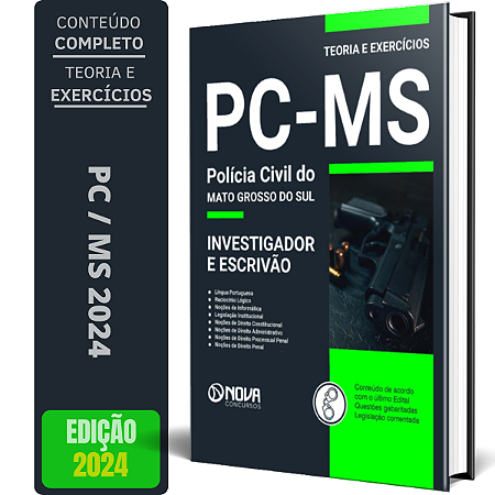 Apostila PC MS 2024 - Escrivão e Investigador