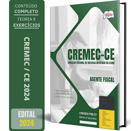 Apostila Concurso CREMEC CE 2024 - Agente Fiscal