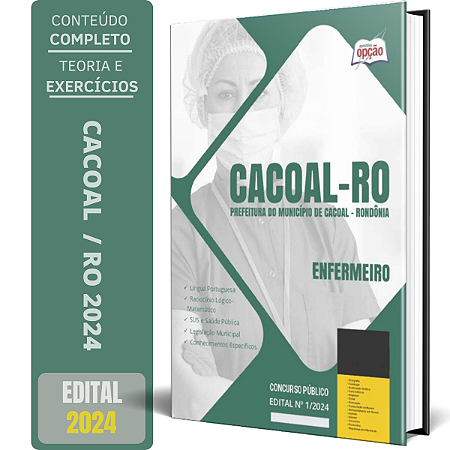 Apostila Prefeitura de Cacoal RO 2024 - Enfermeiro