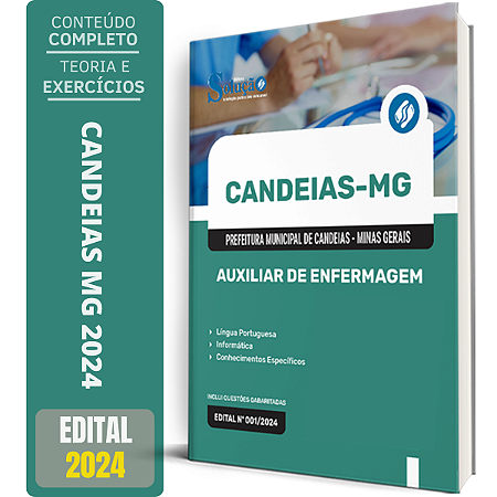 Apostila Prefeitura de Candeias MG 2024 - Auxiliar de Enfermagem