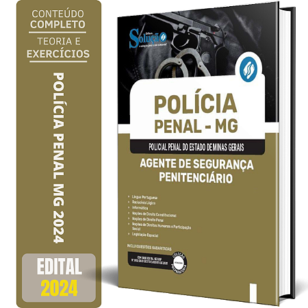 Apostila Polícia Penal MG 2024 - Agente de Segurança Penitenciário
