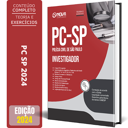Apostila Pc Sp 2024 - Investigador