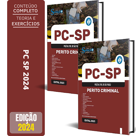 Apostila PC SP 2024 - Perito Criminal