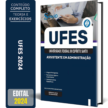 Apostila UFES 2024 - Assistente em Administração
