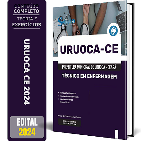 Apostila Prefeitura de Uruoca CE 2024 - Técnico em Enfermagem