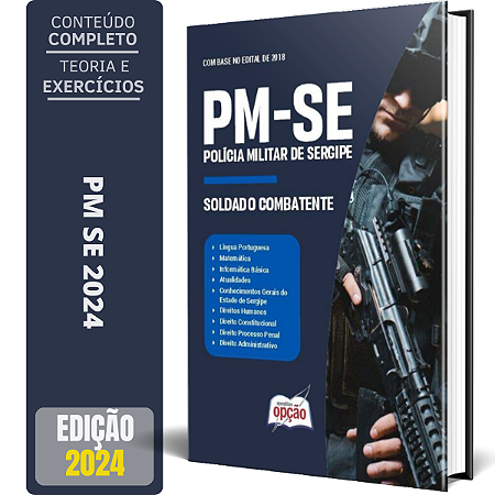 Apostila PM SE 2024 - Soldado Combatente
