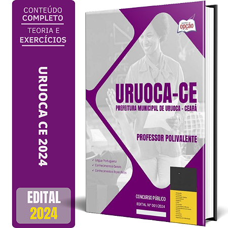 Apostila Prefeitura de Uruoca CE 2024 - Professor Polivalente
