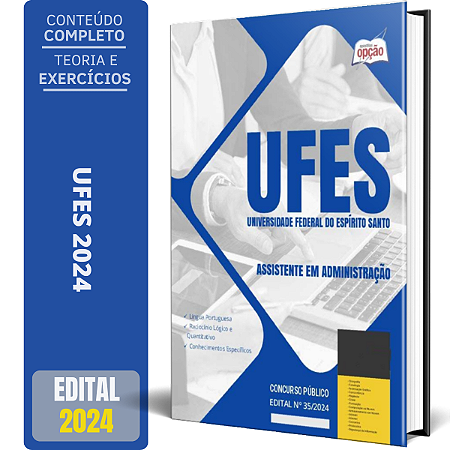 Apostila UFES 2024 - Assistente em Administração
