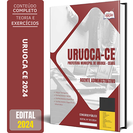 Apostila Prefeitura de Uruoca CE 2024 - Agente Administrativo