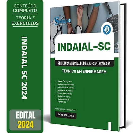 Apostila Prefeitura de Indaial SC 2024 - Técnico em Enfermagem