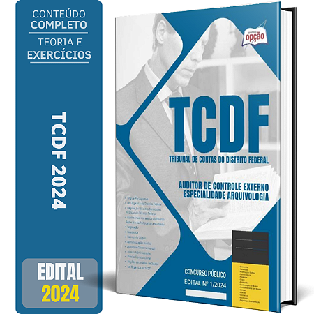 Apostila TCDF 2024 - Auditor de Controle Externo - Especialidade Arquivologia