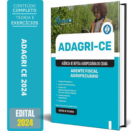 Apostila ADAGRI CE 2024 - Agente Fiscal Agropecuário