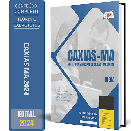 Apostila Prefeitura de Caxias MA 2024 - Vigia