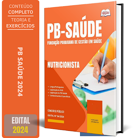 Apostila PB Saúde 2024 - Nutricionista