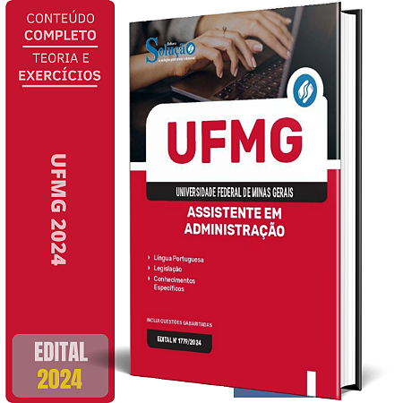 Apostila UFMG 2024 - Assistente em Administração