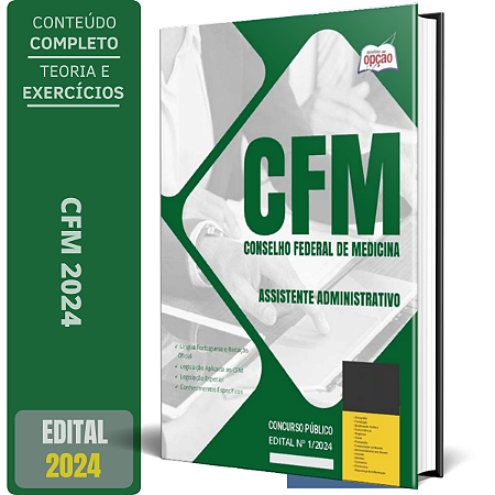Apostila CFM 2024 - Assistente Administrativo