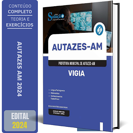 Apostila Prefeitura de Autazes AM 2024 - Vigia