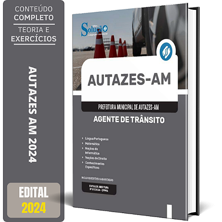 Apostila Prefeitura de Autazes AM 2024 - Agente de Trânsito