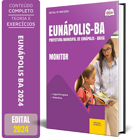 Apostila Prefeitura de Eunápolis BA 2024 - Monitor