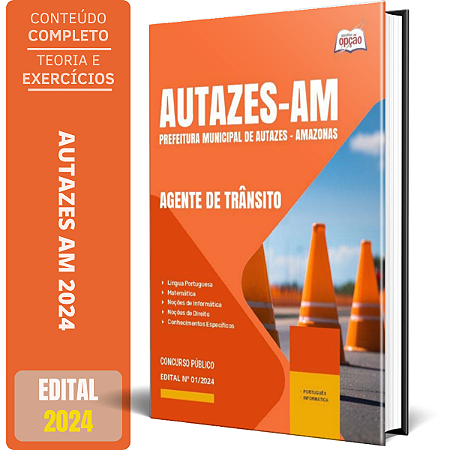 Apostila Prefeitura de Autazes AM 2024 - Agente de Trânsito
