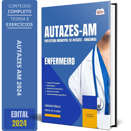 Apostila Prefeitura de Autazes AM 2024 - Enfermeiro