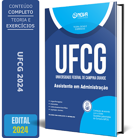 Apostila UFCG 2024 - Assistente em Administração