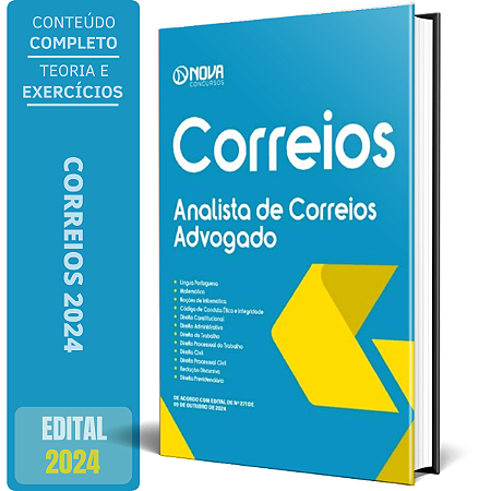 Apostila CORREIOS 2024 - Analista - Advogado