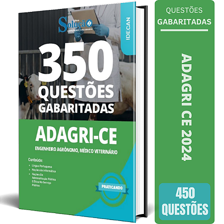 Caderno de Questões ADAGRI CE 2024 - Comum aos Cargos: Engenheiro Agrônomo e Médico Veterinário
