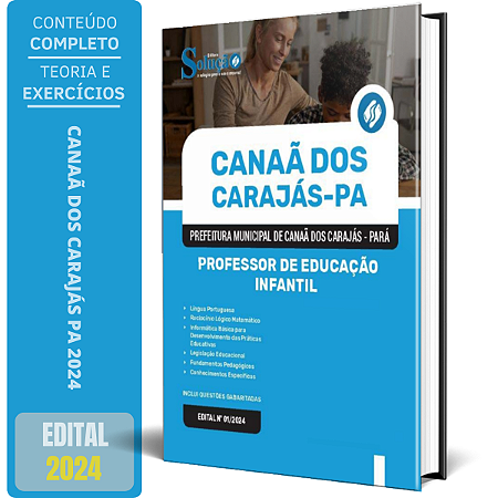 Apostila Prefeitura de Canaã dos Carajás PA 2024 - Professor de Educação Infantil