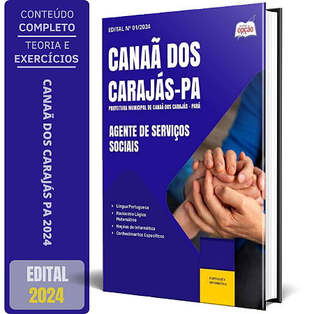 Apostila Prefeitura de Canaã dos Carajás PA 2024 - Agente de Serviços Sociais