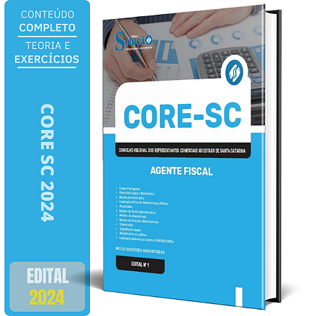 Apostila CORE SC 2024 - Agente Fiscal