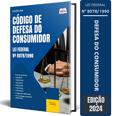 Código de Defesa do Consumidor - Lei Federal Nº 8.078/1990