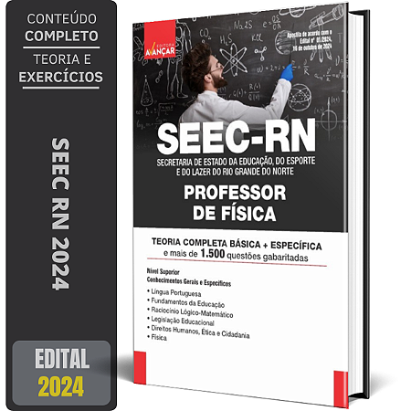 Apostila Concurso SEEC RN 2024 - PROFESSOR DE FÍSICA