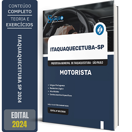 Apostila Prefeitura de Itaquaquecetuba SP 2024 - Motorista