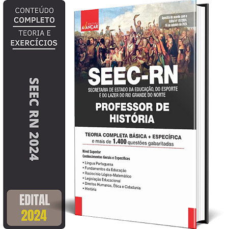 Apostila SEEC RN 2024 - PROFESSOR DE HISTÓRIA