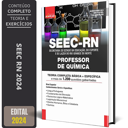 Apostila SEEC RN 2024 - PROFESSOR DE QUÍMICA