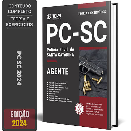 Apostila PC SC 2024 - Agente de Polícia