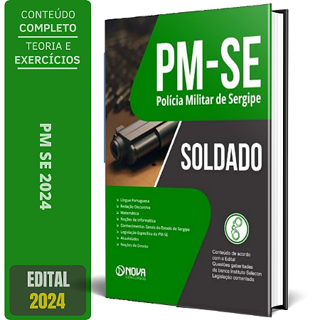 Apostila Concurso PM SE 2024 - Soldado