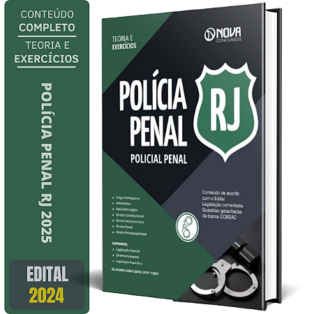 Apostila Polícia Penal RJ 2025 - Policial Penal