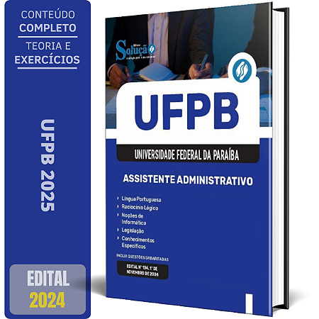 Apostila UFPB 2025 - Assistente Administrativo