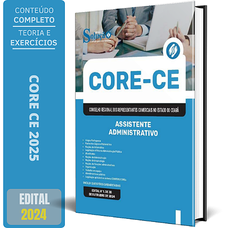 Apostila CORE CE 2025 - Assistente Administrativo