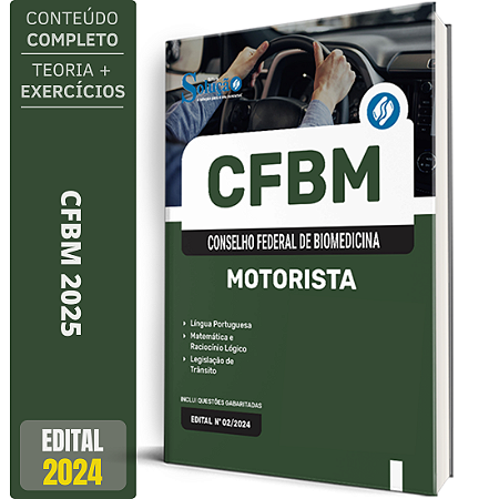 Apostila Concurso CFBM 2025 - Motorista
