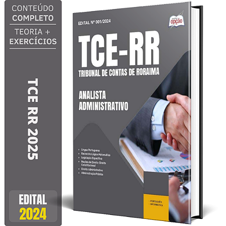 Apostila Concurso TCE RR 2025 - Analista Administrativo