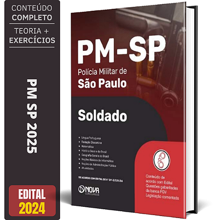 Apostila PM SP 2025 - Soldado