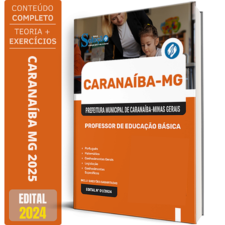Apostila Prefeitura de Caranaíba MG 2025 - Professor de Educação Básica