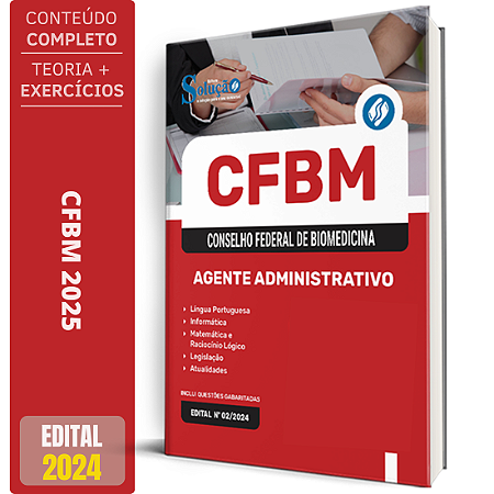 Apostila CFBM 2025 - Agente Administrativo