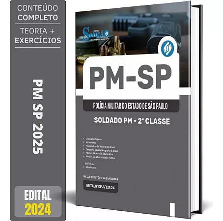 Apostila Polícia Militar De São Paulo - Soldado Pm Sp 2025